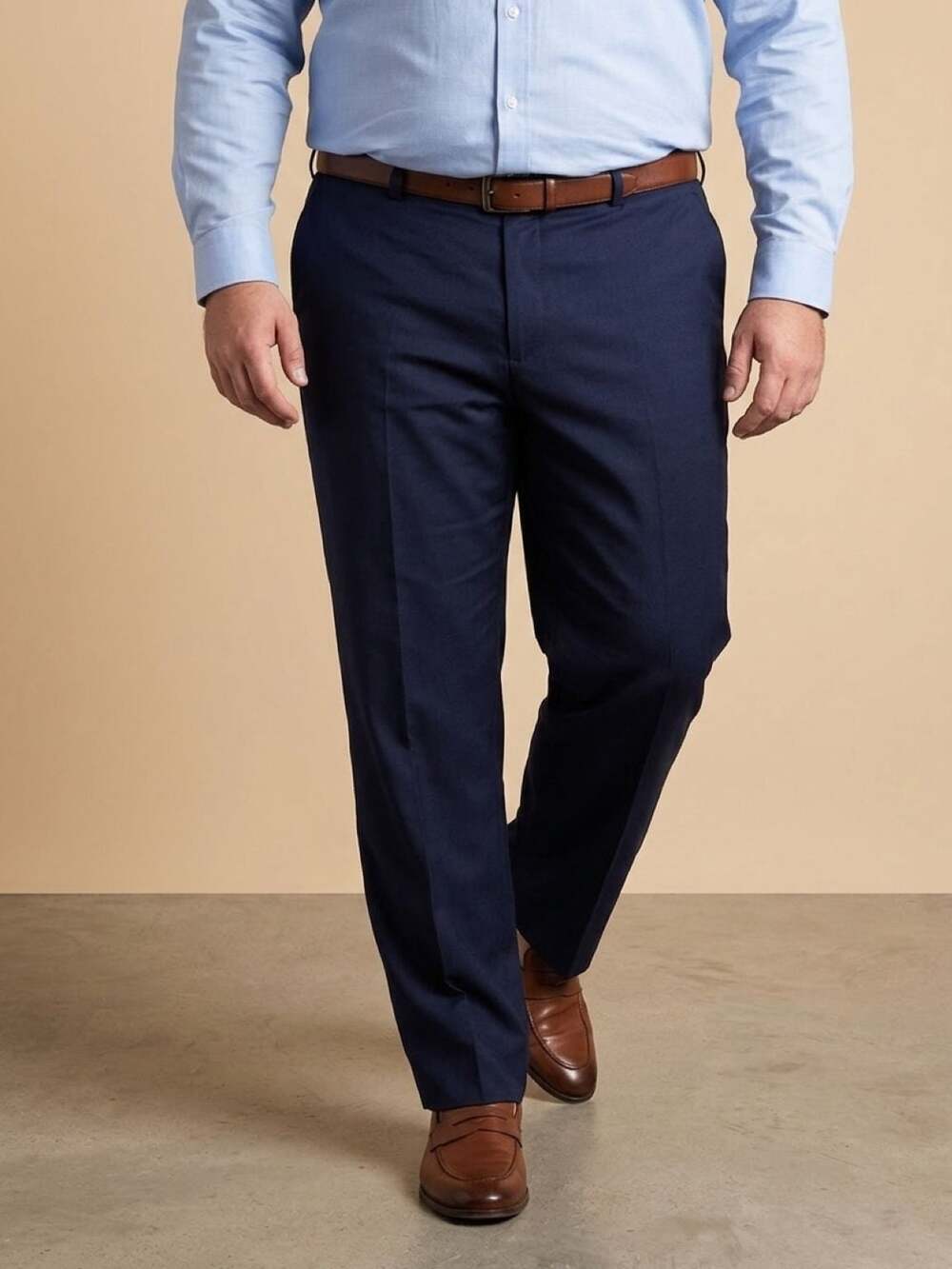 Joseph Abboud JOE Men's 100% Wool Navy Dress Pants Size 38